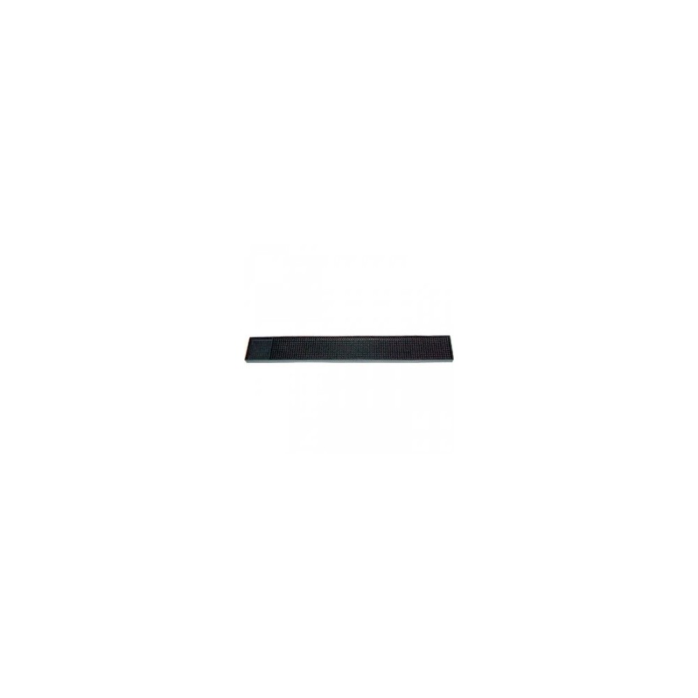 Tapis de Bar noir 60x8cm Bar mat en caoutchouc - Code article: TB015