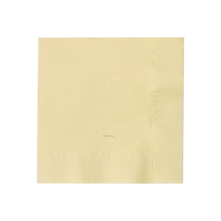 Serviettes ouate - couleur ivoire 20x20cm - carton de 1800 - Code article: 1919IVU