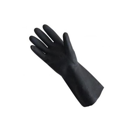 Gants de Ménage Noir Latex - Taille Moyenne Vendu par paire - code article : VJ28