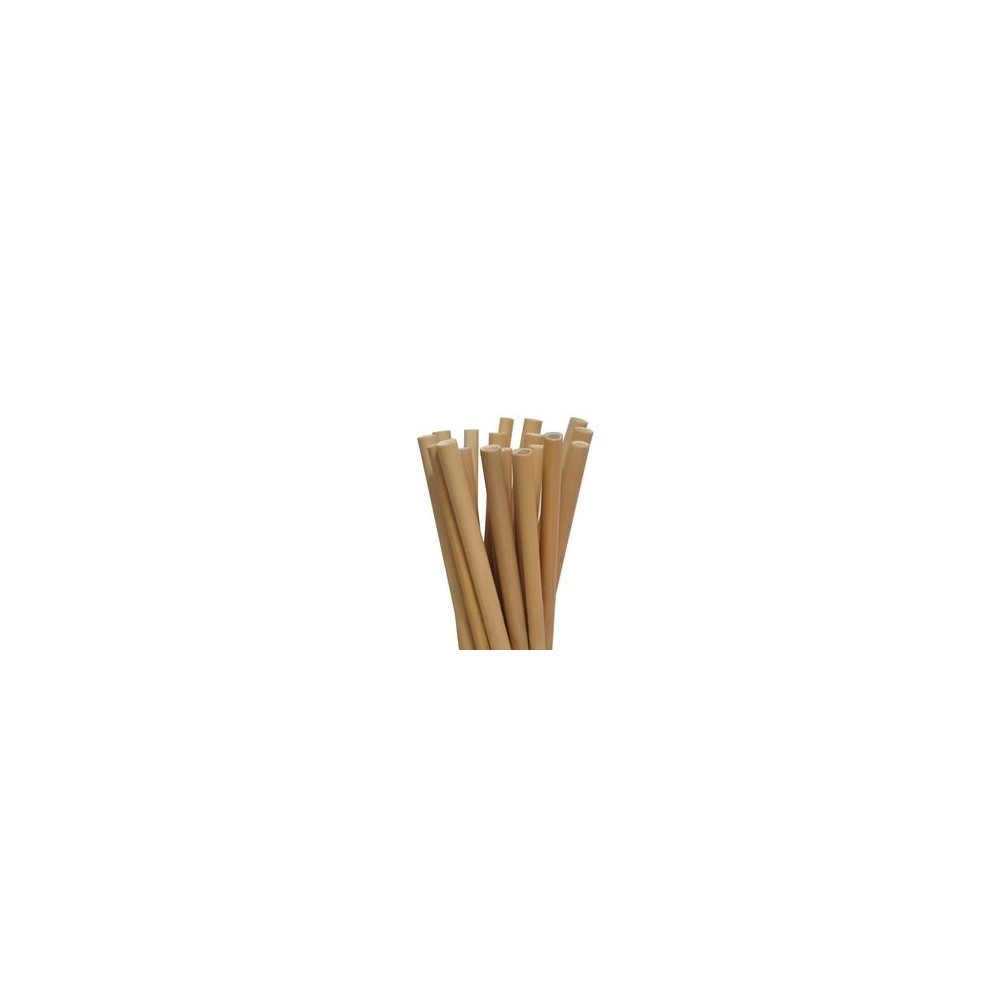 Pailles en bambou 30cm - Sachet de 100 Code article: SWBAMB30S100