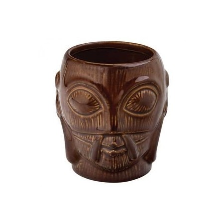 Tiki Mug Marron - Bora Bora 40cl Verre en céramique trempée - Code article: BARSOTOP3384
