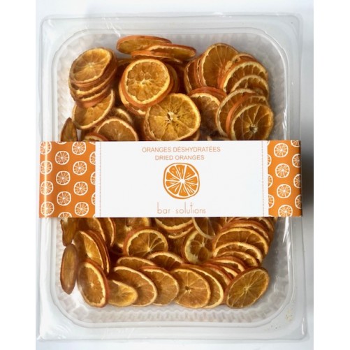 Plateau de 250 g d'oranges déshydratées